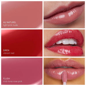 Glaze & Glow Colorluxe High Impact Lip Glaze Mini Trio